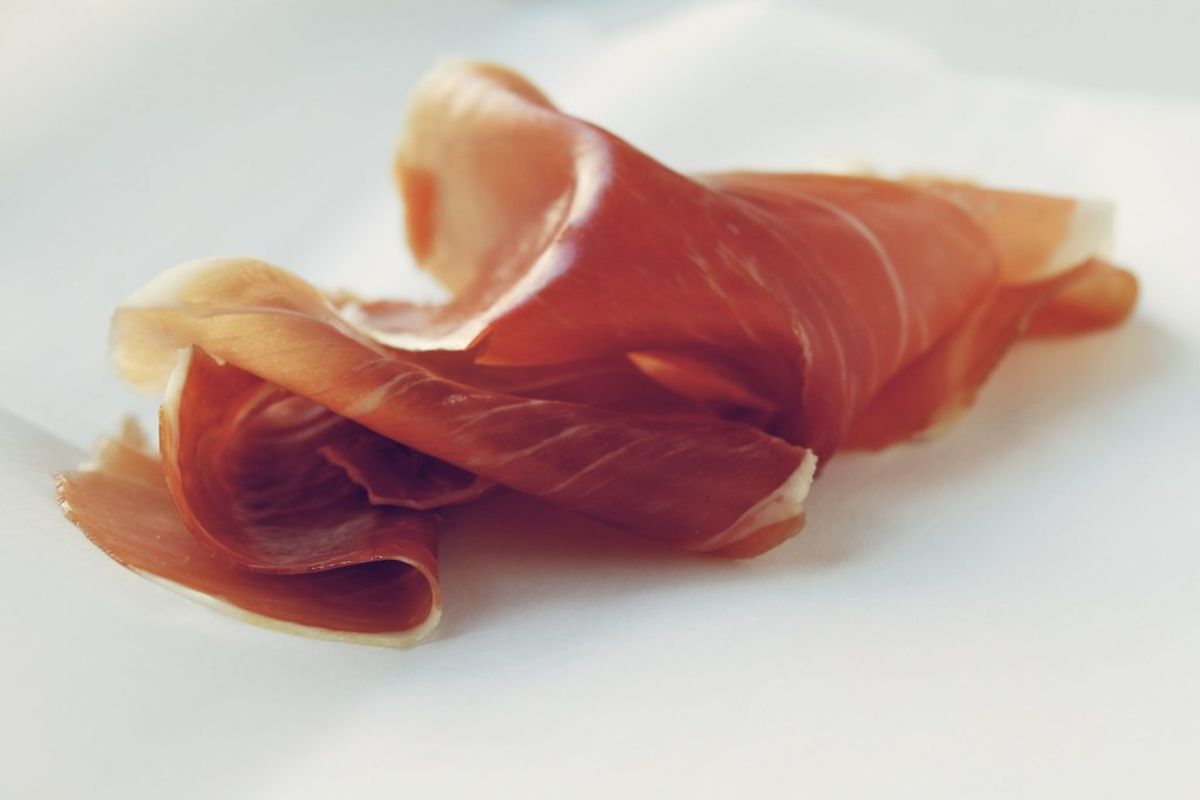 Prosciutto fresco. Foto de Flickr.