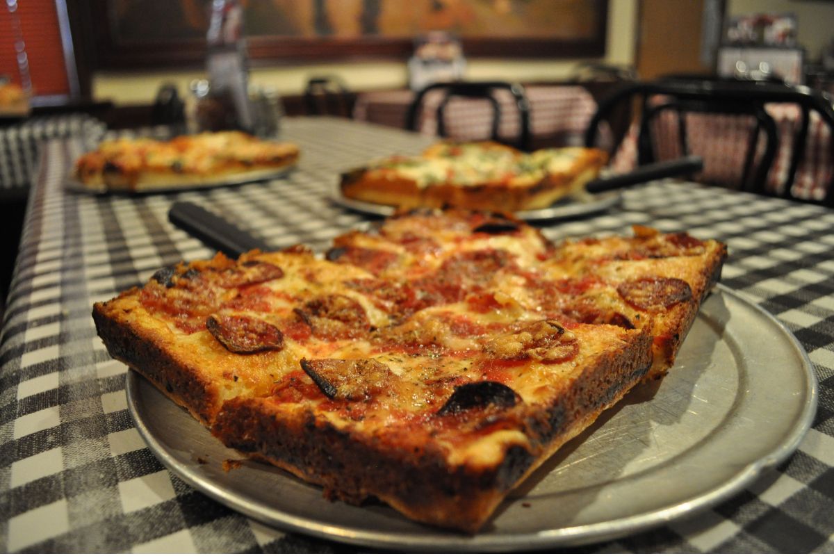 Pizza estilo Detroit. Foto de Flickr.