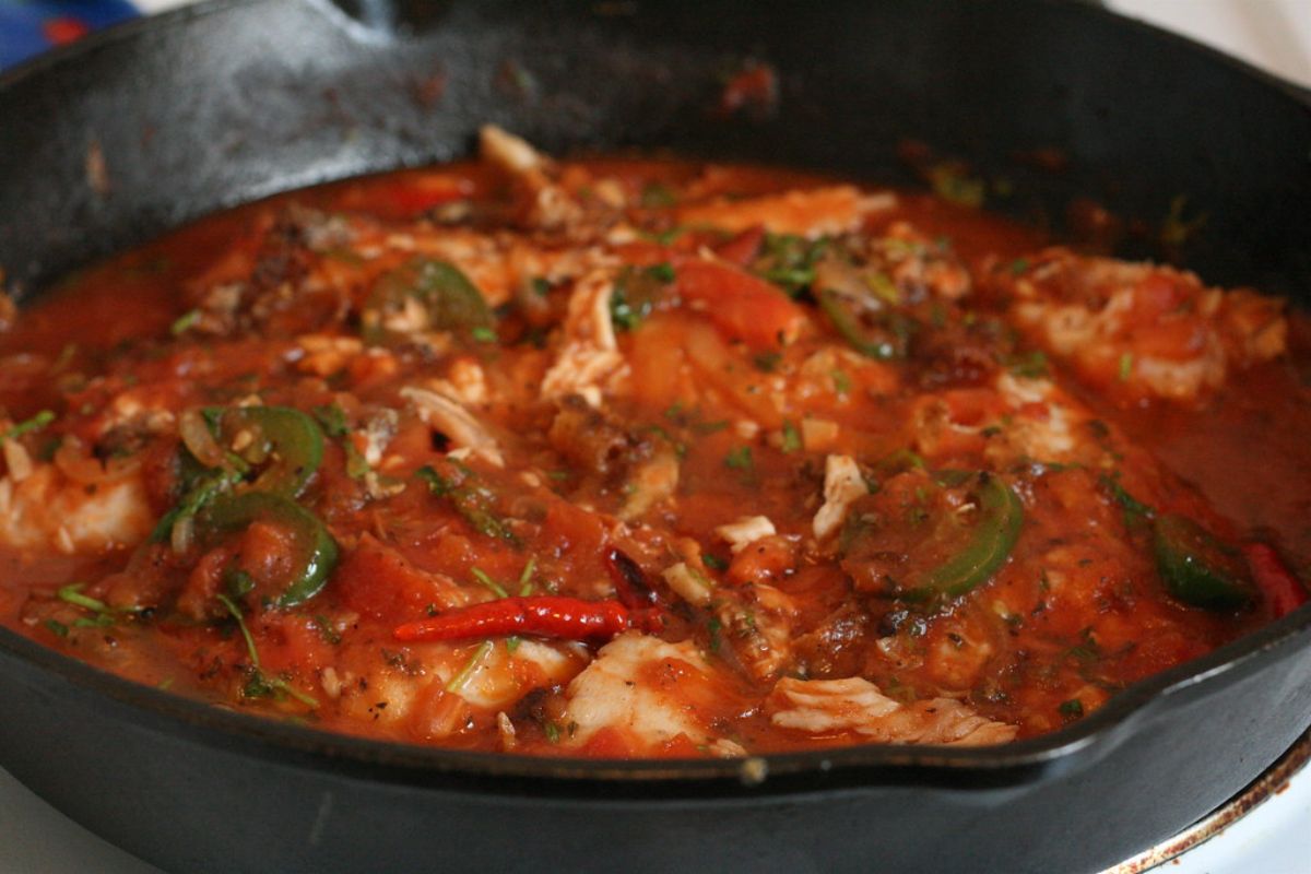 Pescado a la veracruzana. Foto de Flickr.