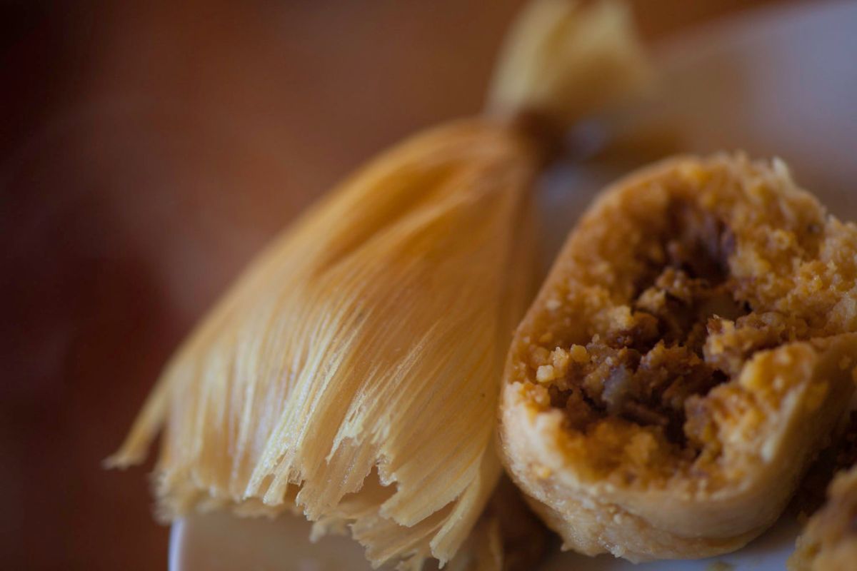 Tamales recién hecho. Foto de Flickr.