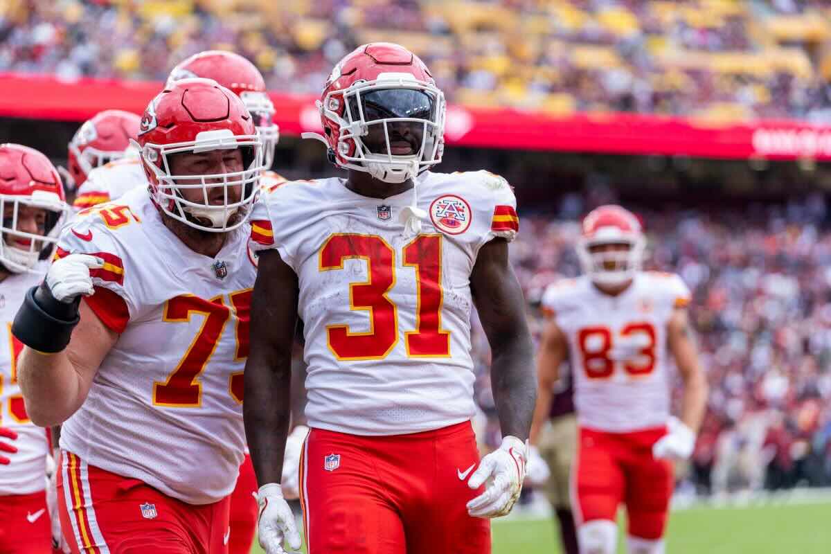 Jugadores de los Kansas City Chiefs. Foto de Flickr.