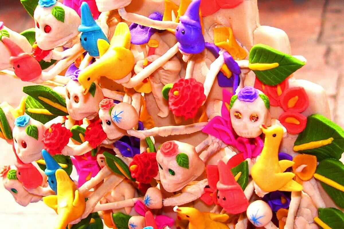 Figuras de arte con pasta de azúcar. Foto de Flickr.