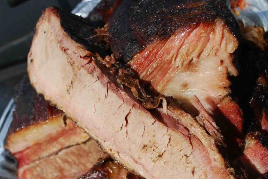 La carne de cerdo en Texas es protagonista en su estilo de asado.