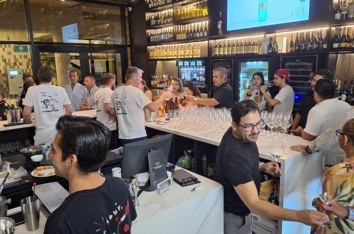 Degustación de vinos Climats en La Mantequería Cancún, foto de Miriam Carmo