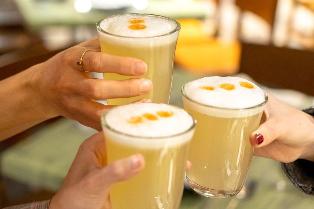 Pisco sour, coctelería en Yakumanka. Foto de Instagram Yakumanka.