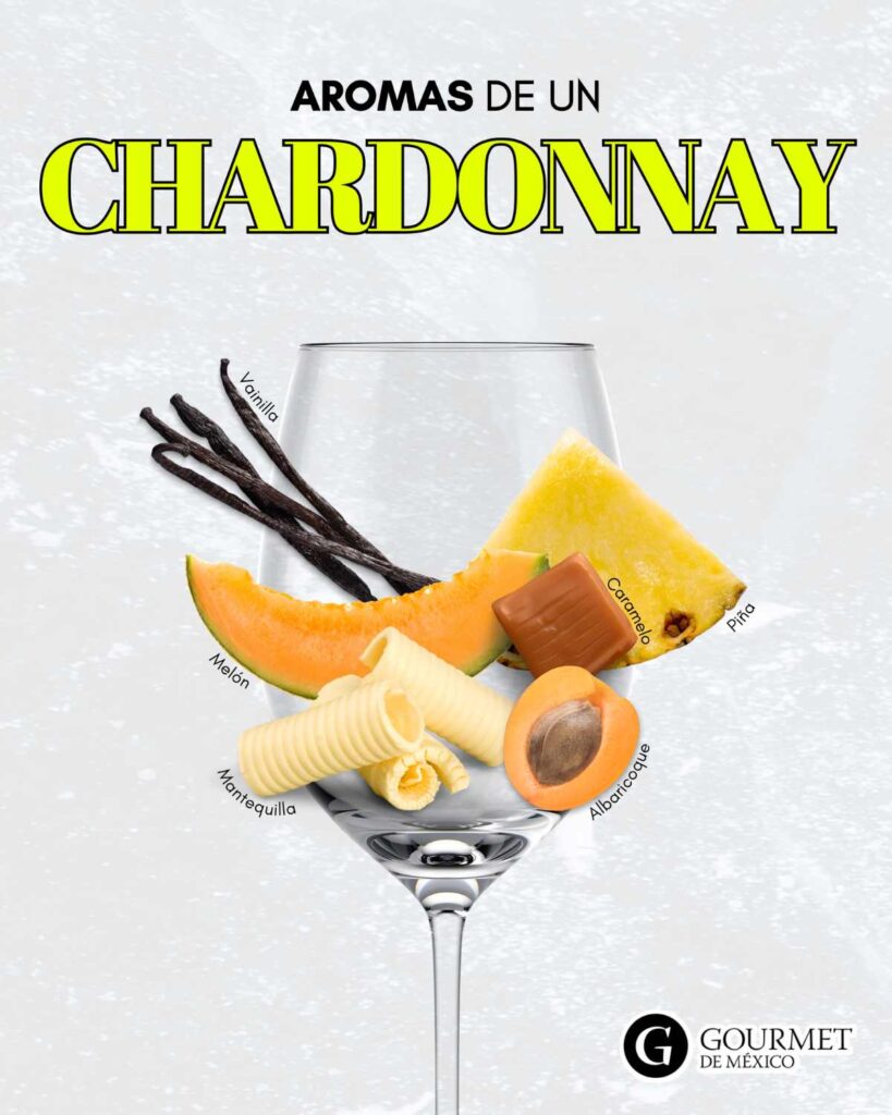 Identifica los sabores de un vino Chardonnay