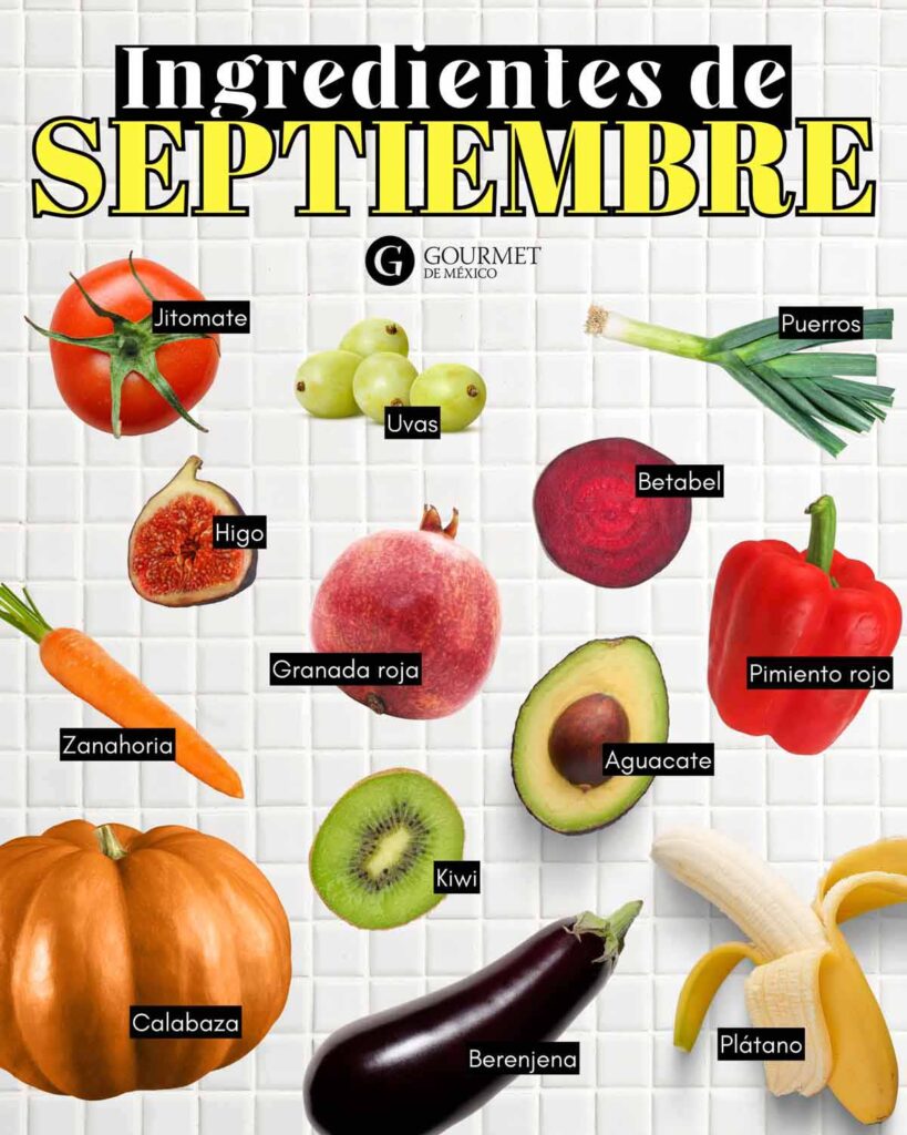 Ingredientes de septiembre