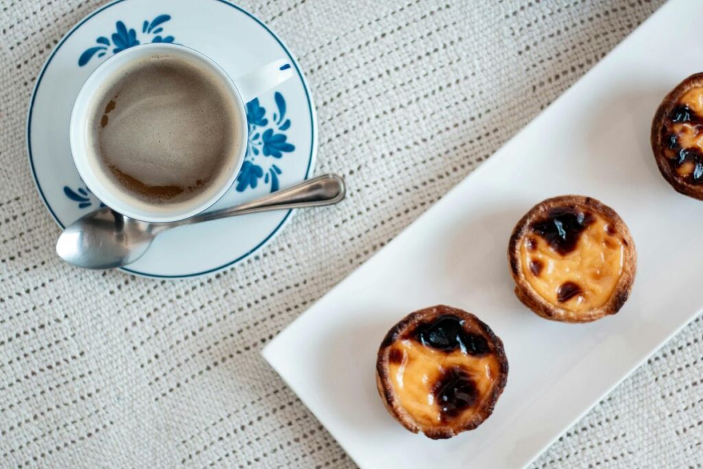 El pastel de Belém es una receta histórica de Portugal.