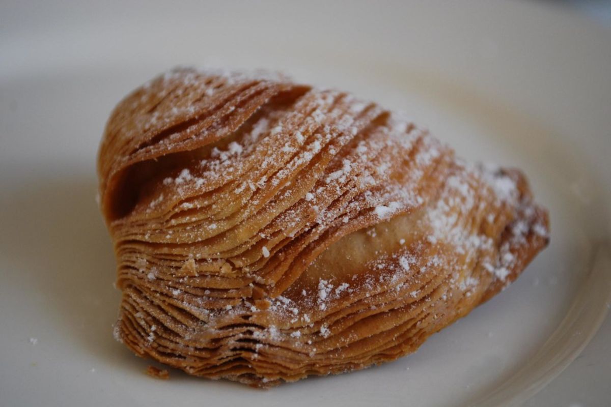 Sfogliatella: el pan dulce italiano con forma de cola de langosta