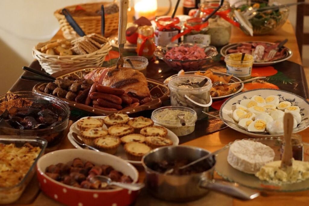 Pedir comida durante las reuniones navideñas es una elección inteligente.