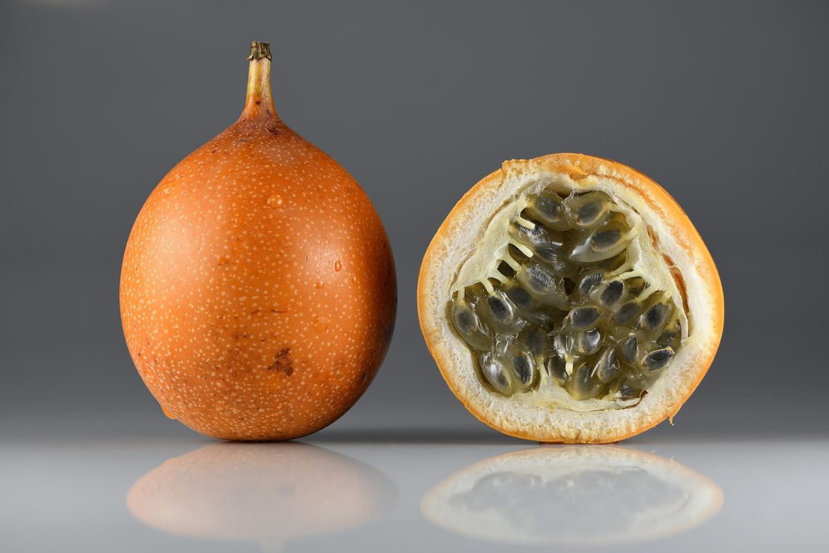 Apariencia de la pulpa de la granadilla. Foto de Flickr.