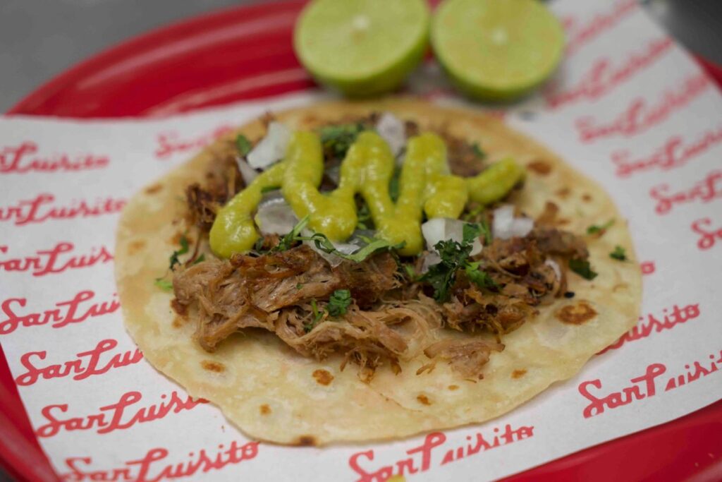 San Luisito Taquería: tacos norteños para iniciar el día en CDMX