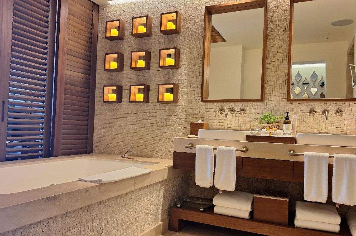 Baño de la Junior Suite, foto de Miriam Carmo