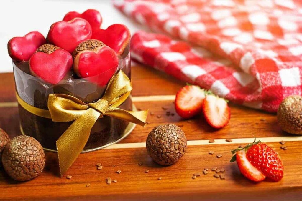 El chocolate es uno de los postres que más se asocia con San Valentín.