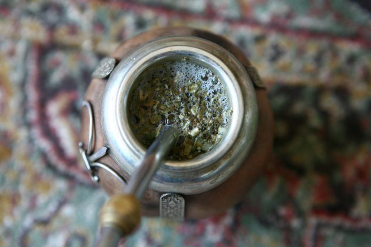 Mate, bebida natural de Argentina. Foto de Pexels.