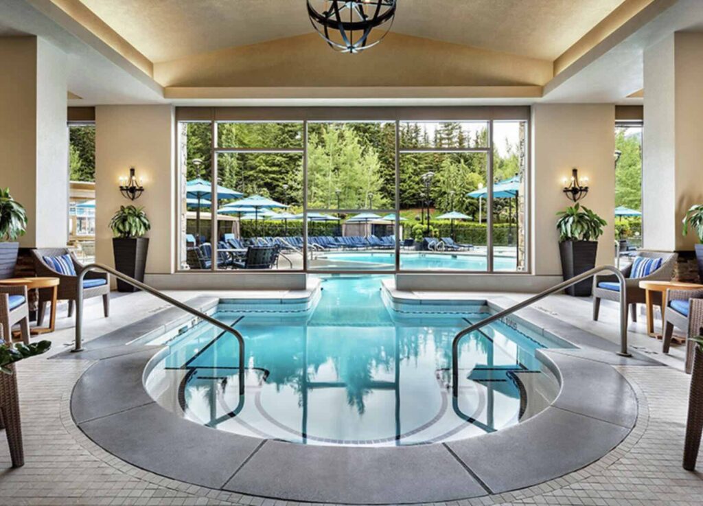 Magnífico Spa de Fairmont Chateau Whistler.