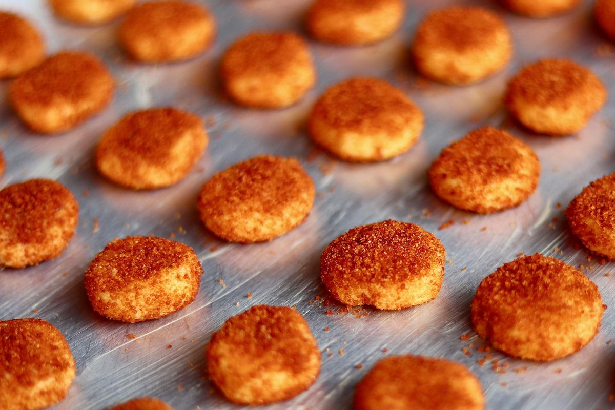 Nuggets cocinados en horno. Foto de Pexels.