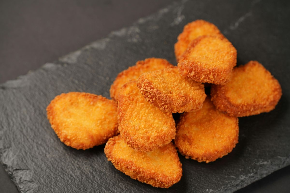 Nuggets cocinados en horno. Foto de Pexels.