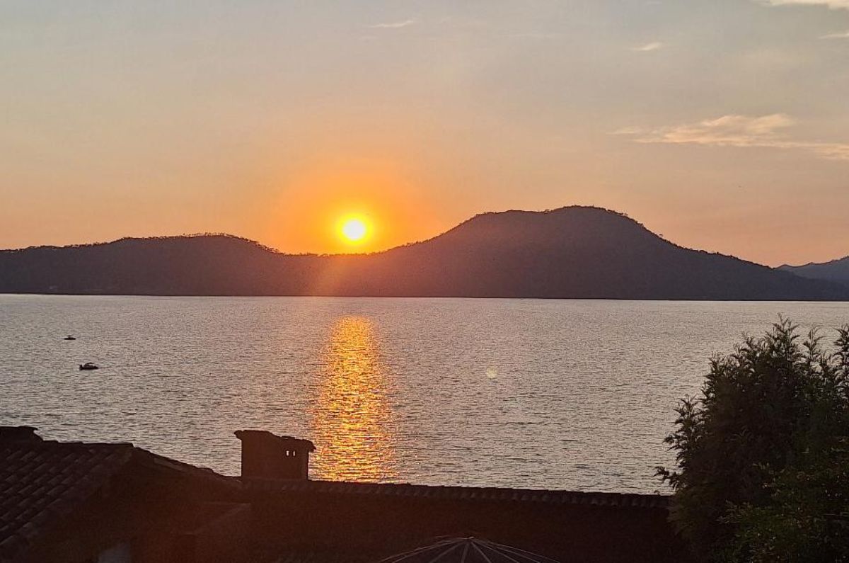 Atardecer en Los Veleros, foto de Miriam Carmo