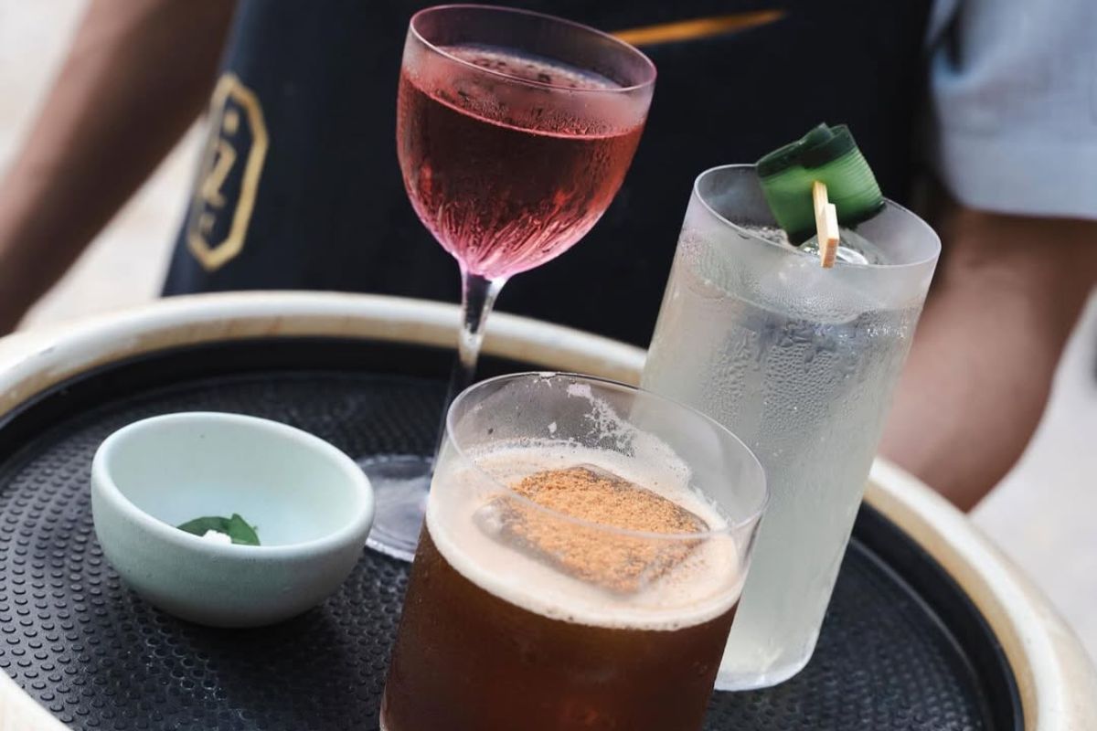 Cocteles de la casa. Foto de Instagram Zapote Bar.
