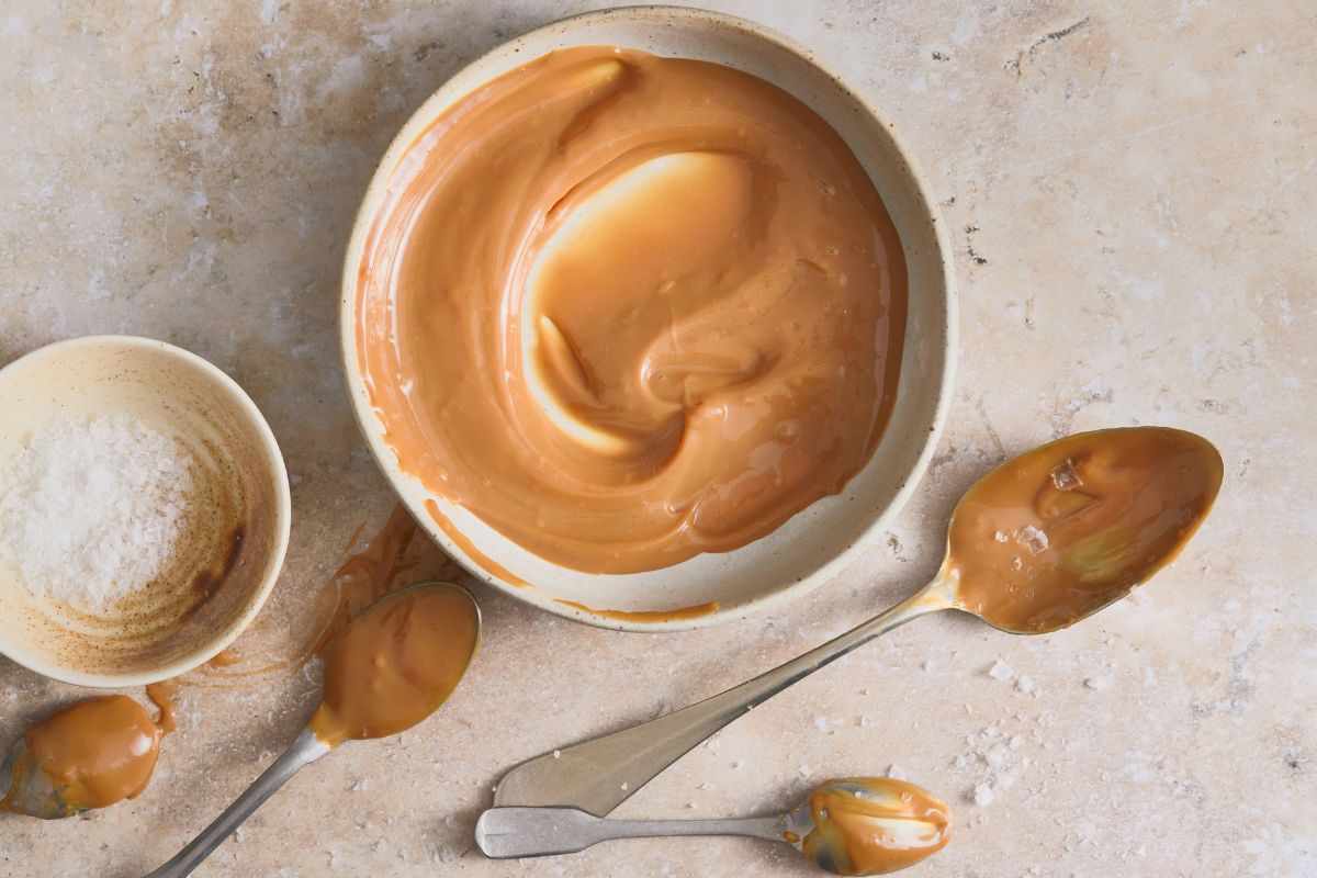 Versión untable de caramelo. Foto de Pexels.