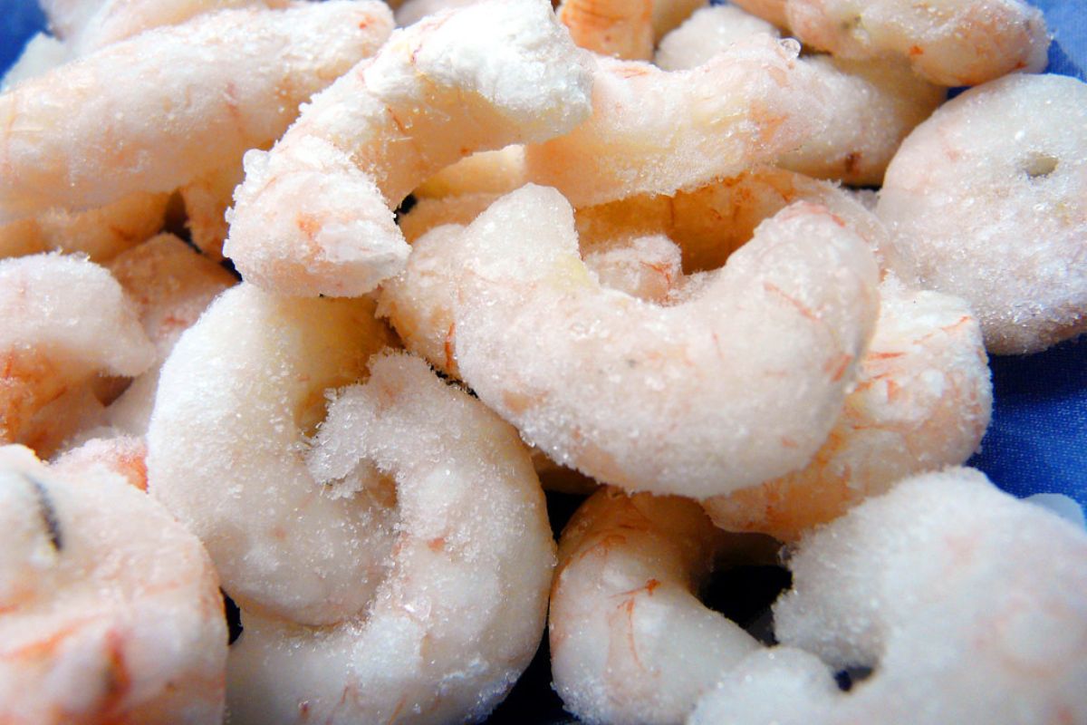 Camarones crudos. Foto de Pexels.