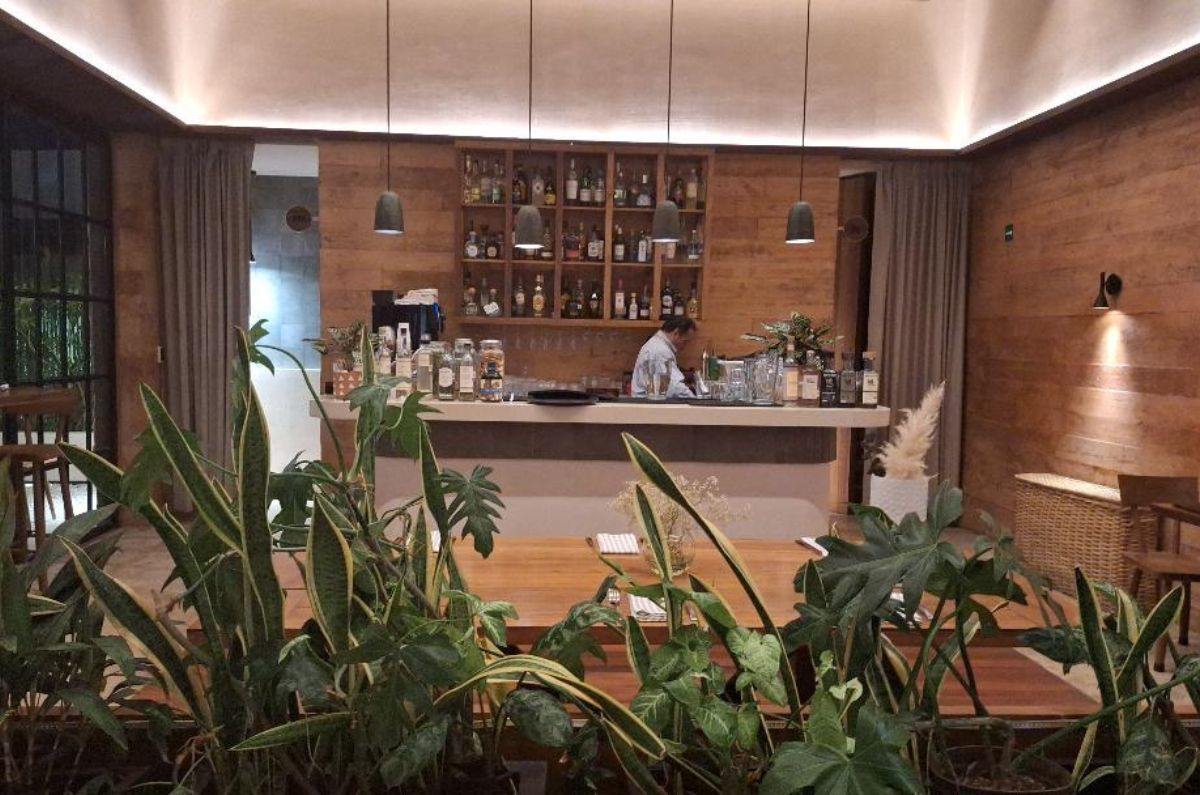 Barra del restaurante, foto de Miriam Carmo