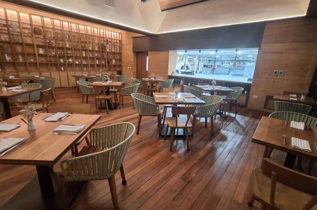 Interior del restaurante, foto de Miriam Carmo