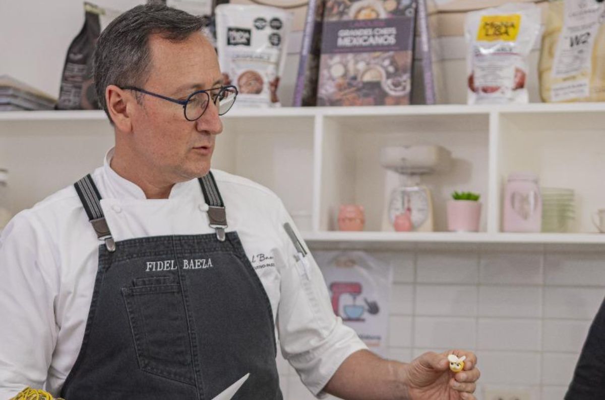 Chef Fidel Baeza en Cancún, foto proporcionada por CIM Cancún