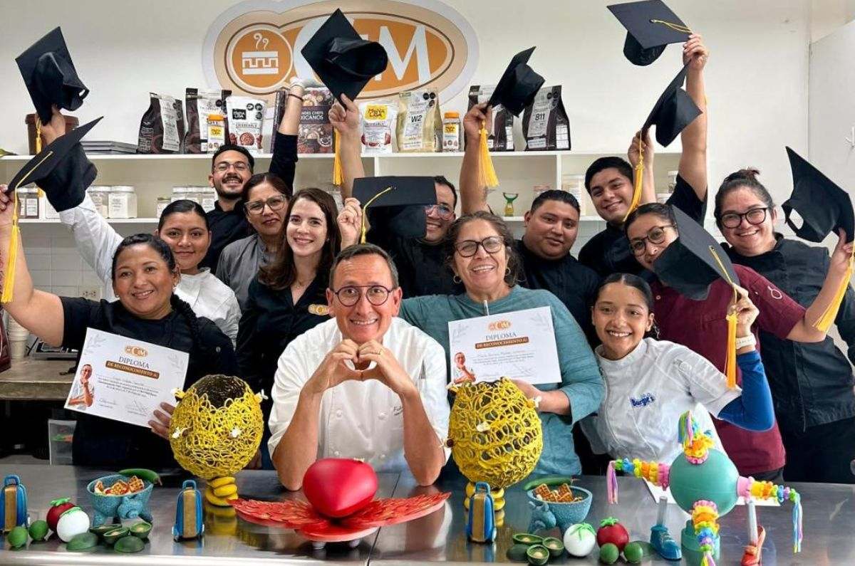 Masterclass del chef pastelero Fidel Baeza en CIM Cancún