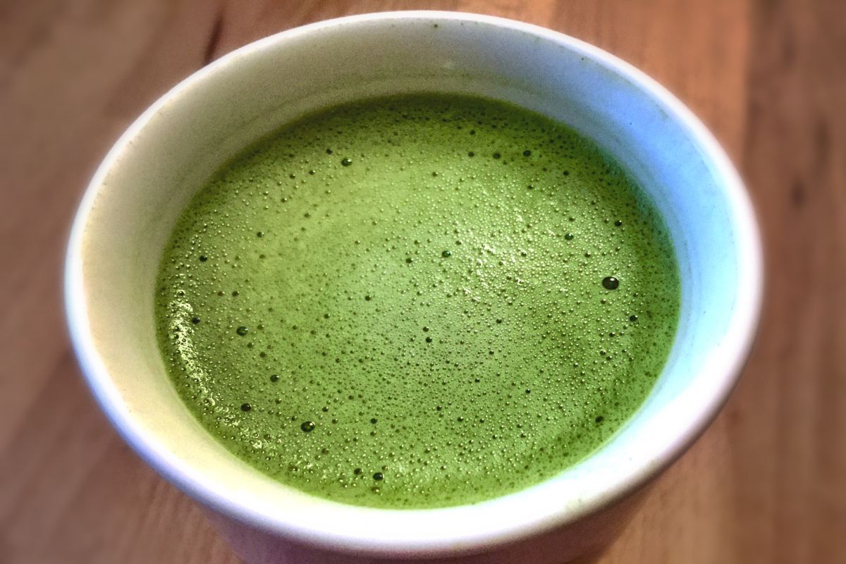 Matcha latte. Foto de PxHere.