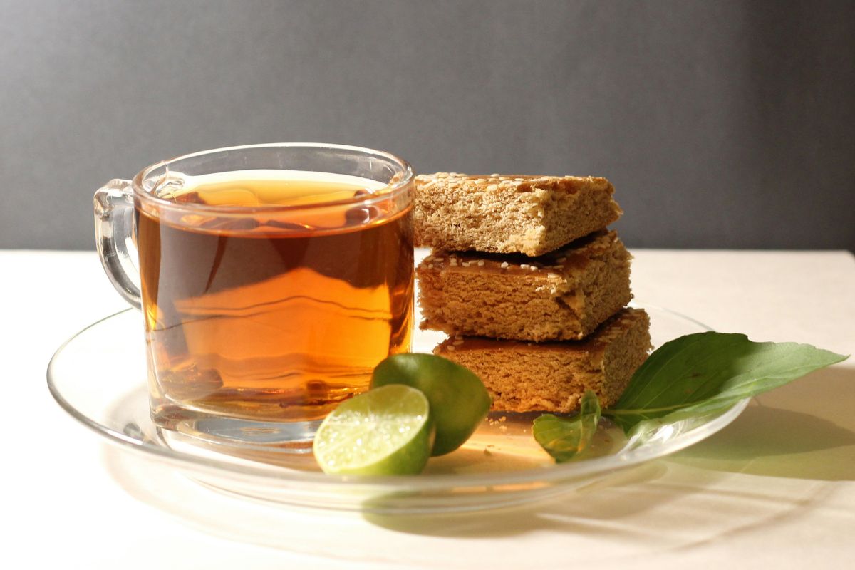 Infusión de té verde. Foto de Pexels.