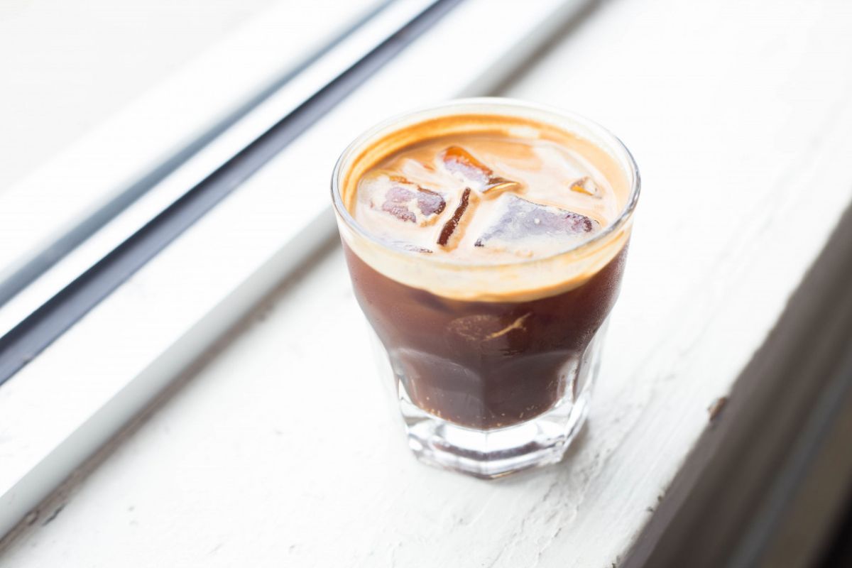 Espresso doble frío. Foto de Pexels.