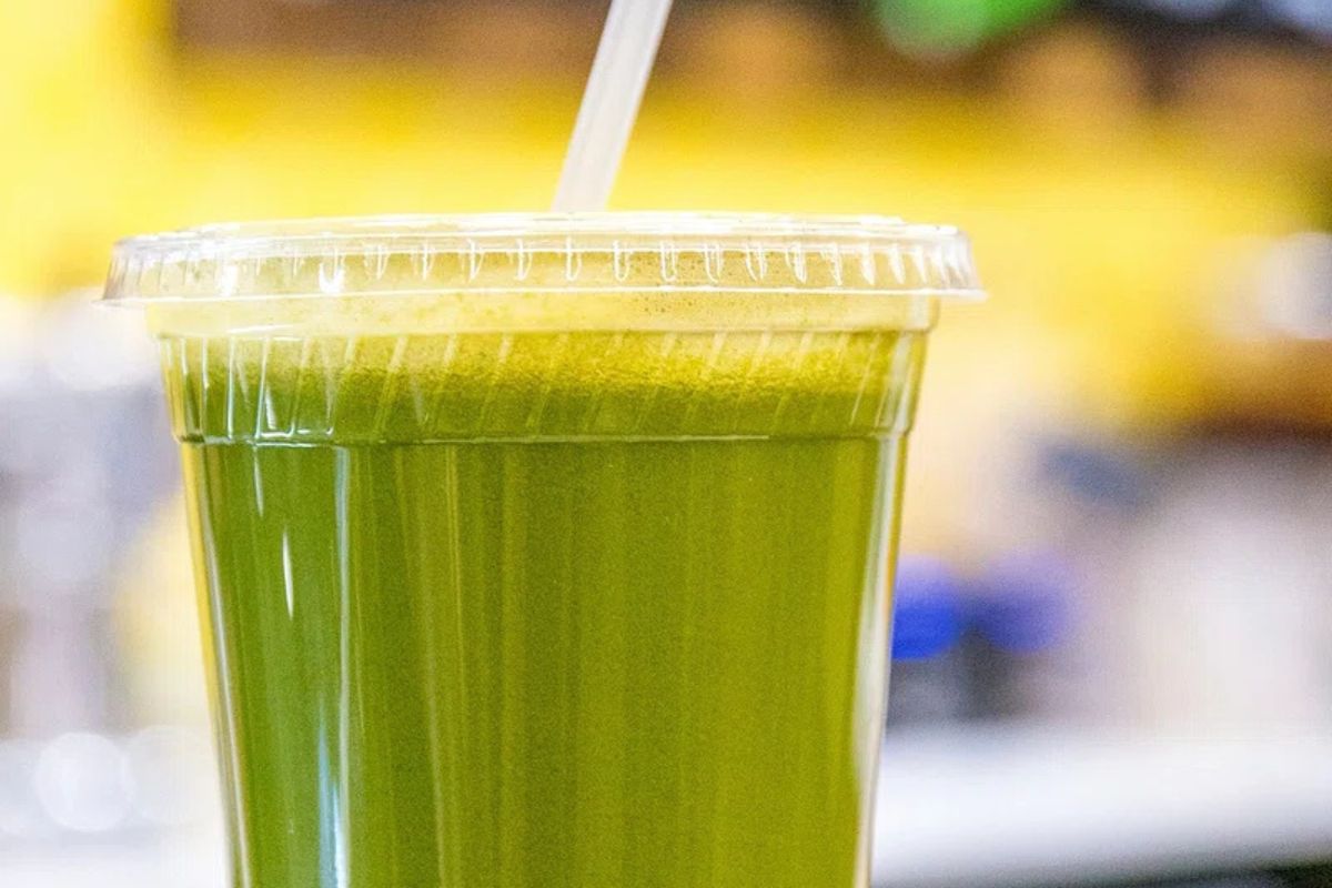 Jugo verde fresco. Foto de Pexels.