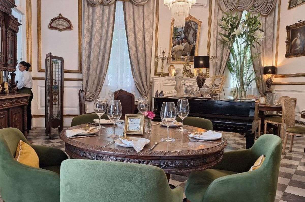 Estilo parisino en el restaurante Yerba Santa, foto de Miriam Carmo