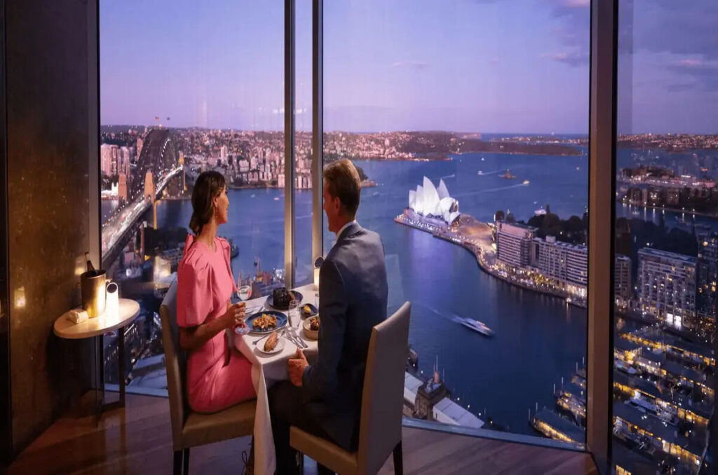 Sidney desde las alturas en Shangri-La Sidney