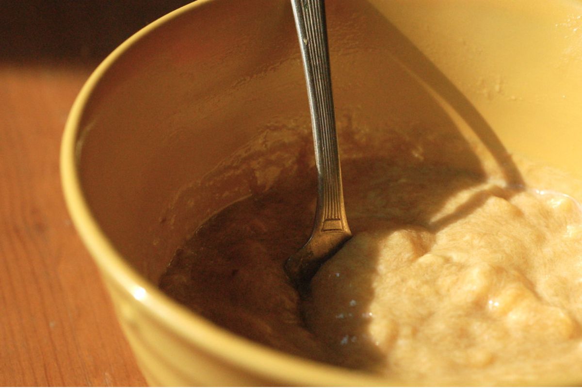 1. Puré de plátano