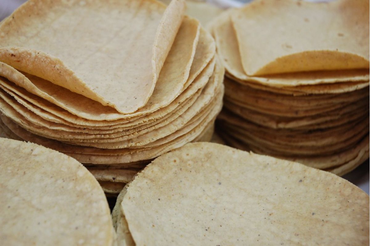 Tortillas de maíz recién hechas. Foto de Pexels.