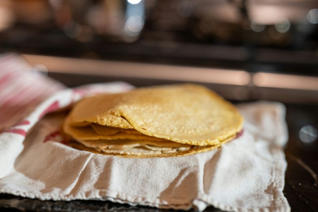 Las tortillas frescas pueden mantenerse en casa hasta por 5 días.