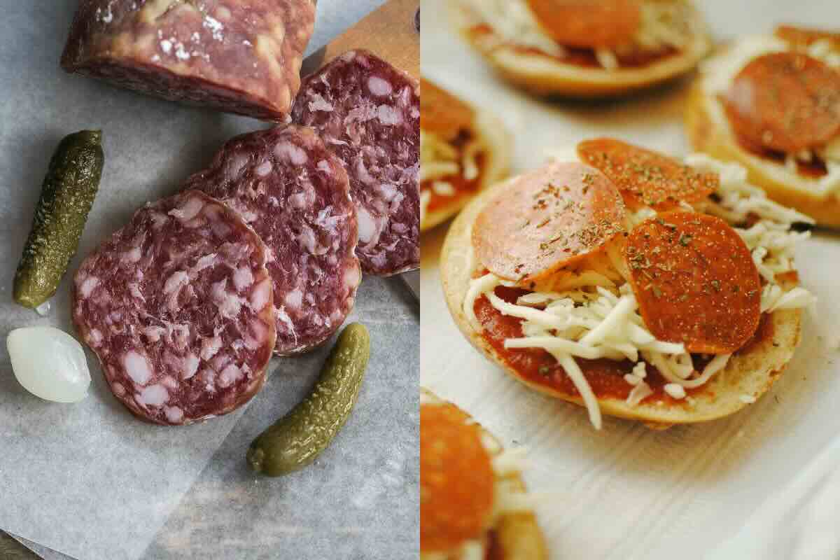 Características que marcan la diferencia entre la calabresa y el pepperoni