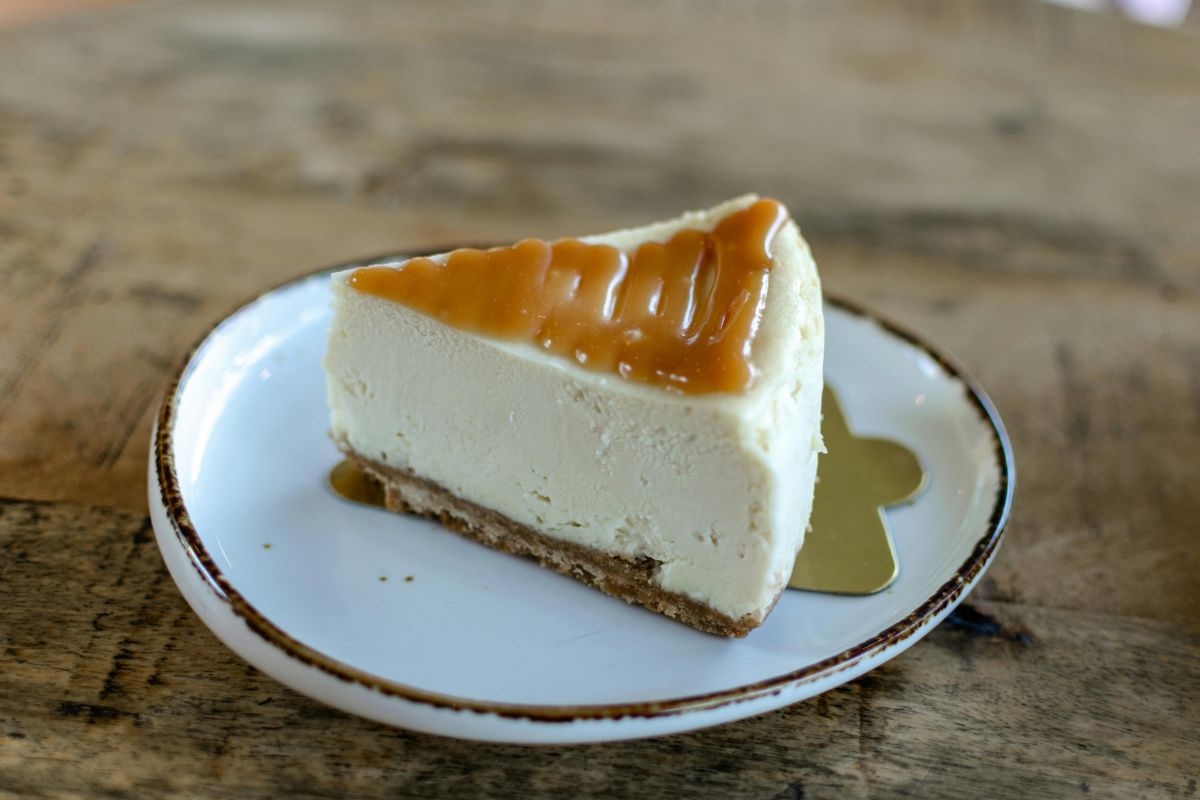 Cheesecake horneado. Foto de Pexels.