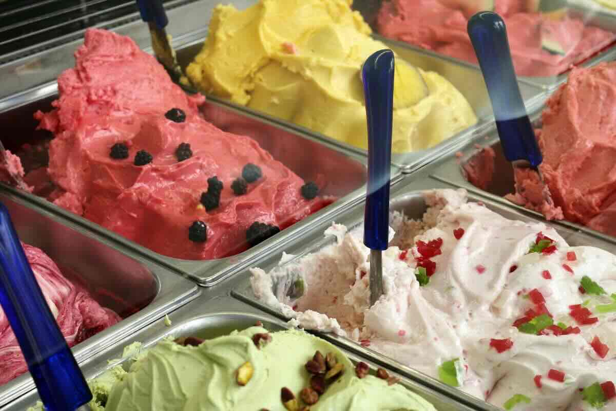 Gelatos recién hechos. Foto de Pexels.
