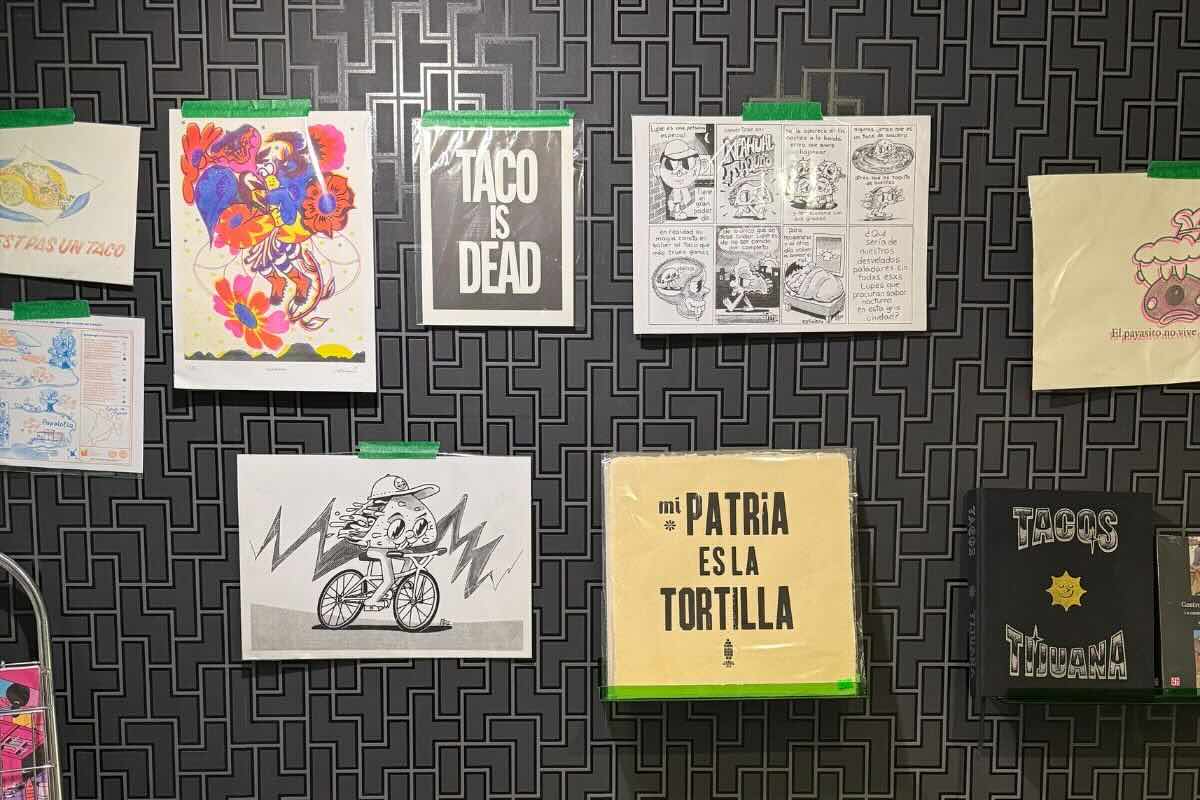 Arte a la venta en Mise en Print. Foto por Desiree Perea.