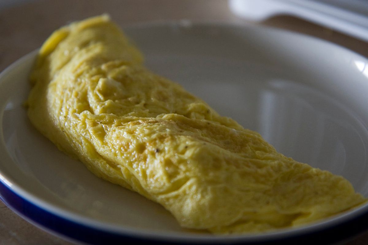 Omelette simple. Foto de Flickr.