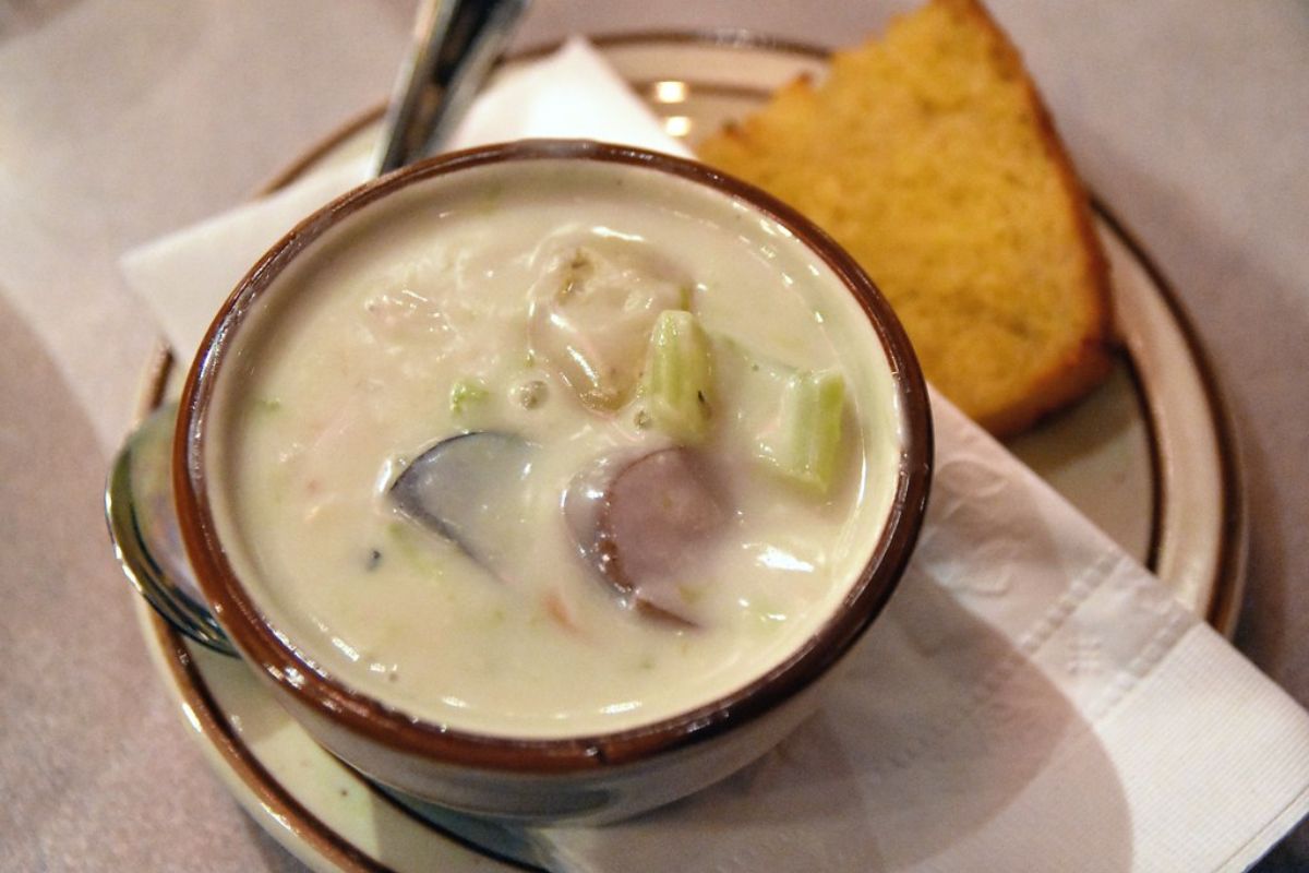 5. Clam chowder