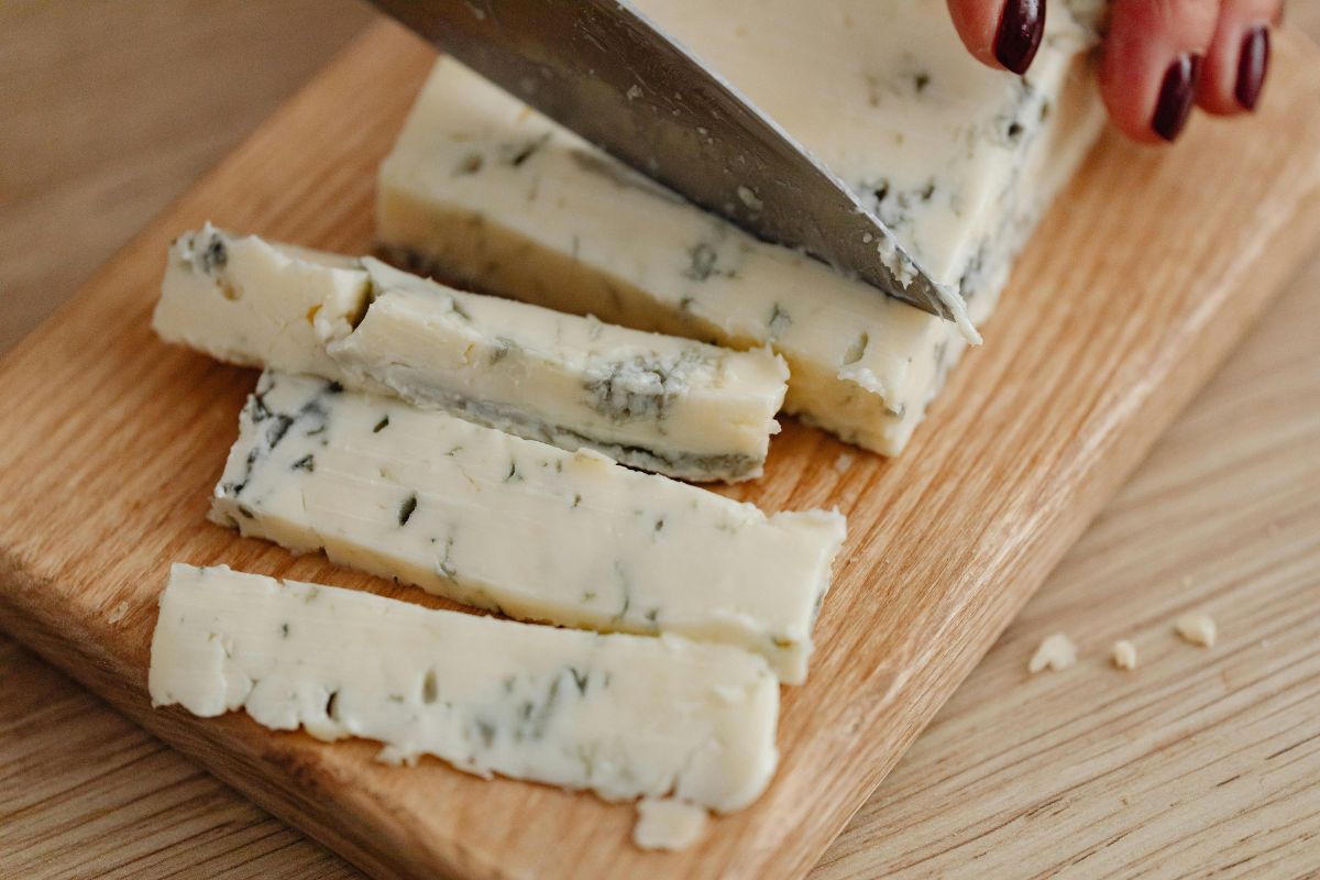 Queso gorgonzola fresco. Foto de Pexels.