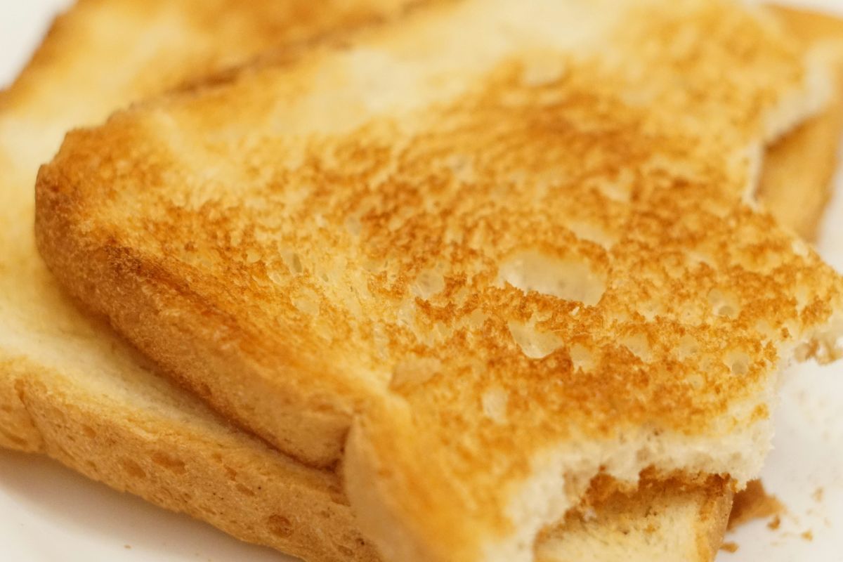 Pan tostado. Foto de Pexels.