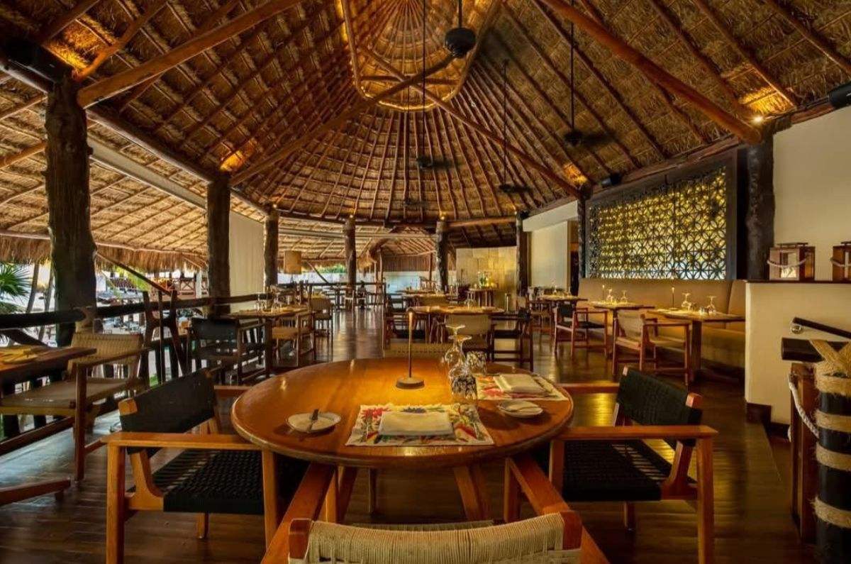 Restaurante La Marea del hotel Viceroy Riviera Maya, foto tomada de las redes sociales del hotel