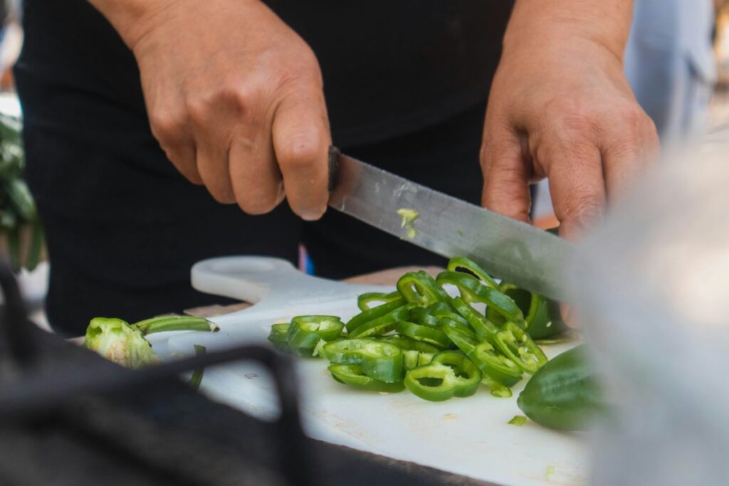 Los cuchillos sin filo causan gran parte de los accidentes en la cocina.