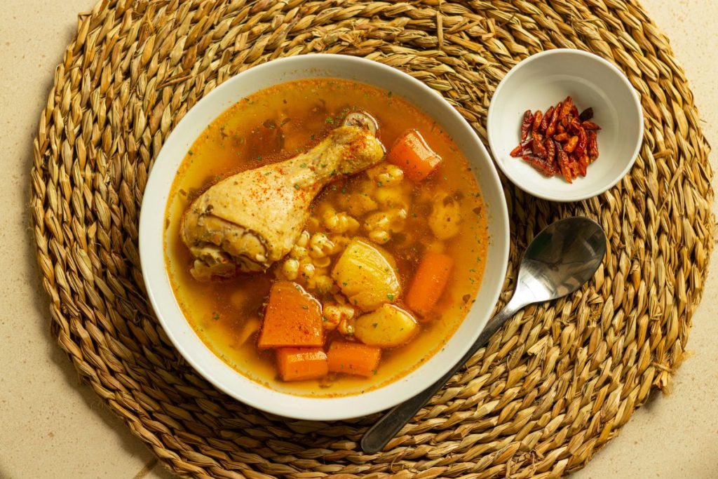 Garbanzos en amarillo: así es uno de los platillos queretanos más queridos